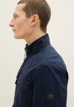 Tom Tailor Mit Stehkragen Giacca LeggeraSky Captain Blue Uomo Giacche TO222T0E5-K11 -Tom Tailor 2fa39fddbc914f8697f6769c4c47d9a3