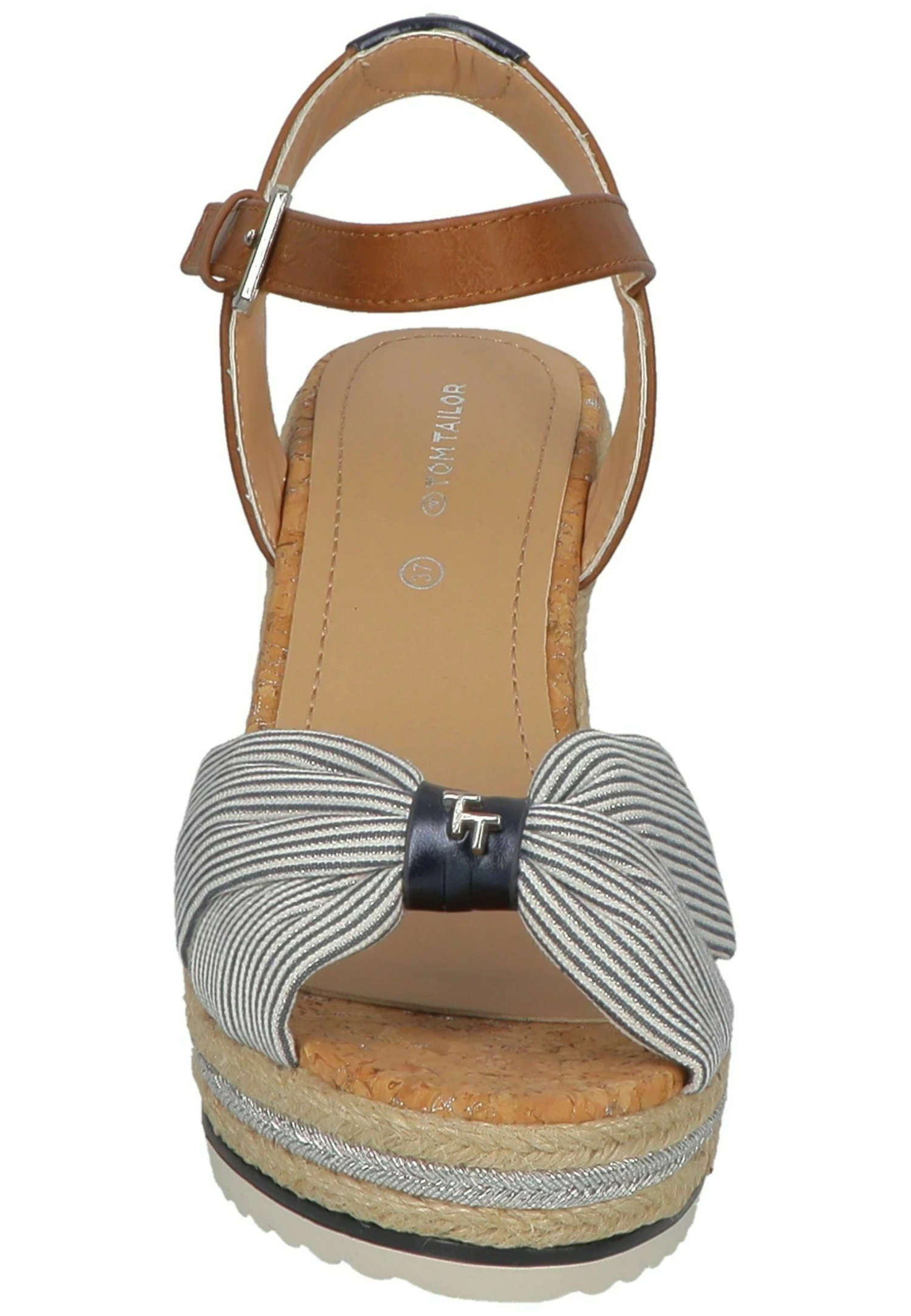 Tom Tailor Sandali Con Zeppa - Navy Silver 8 Tom Tailor Sandali Con Zeppa - Navy Silver - immagine 6