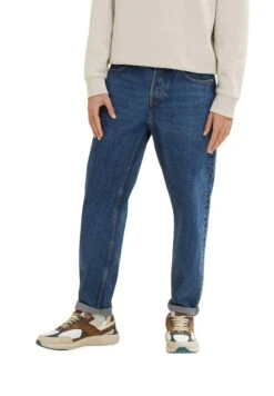 TOM TAILOR Denim Jeans A SigarettaUsed Mid Stone Blue Denim Uomo Jeans TO722G0BR-K12 -Tom Tailor 31e6ddbec9484bbbac191a572e9f41ba