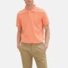 Tom Tailor Basic Kurzarm Mit Logo-Stickerei - Polo - Orange -Tom Tailor 31f36a7d6d6e4418b02069510d83de85