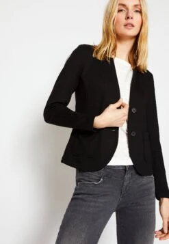 Tom Tailor Structured Ottoman BlazerBlazerDeep Black Donna Giacche E Blazer TO221G09P-Q11 11 Tom Tailor Structured Ottoman BlazerBlazerDeep Black Donna Giacche E Blazer TO221G09P-Q11 -Tom Tailor 321ddffa86074219a63b52be0dc0402f