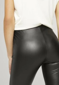 TOM TAILOR Denim Leather Look LeggingsLeggingsDeep Black Donna Pantaloni TO721A09G-Q11 -Tom Tailor 32644cab05ce47f99637d18a7cdf78d0