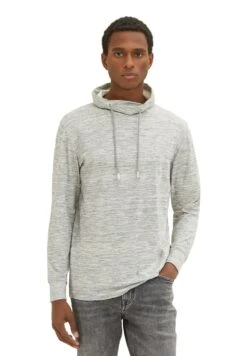 Tom Tailor Langarm Mit SnoodFelpaVintage Beige Navy Inject Uomo Maglieria E Felpe TO222S0GR-B12 -Tom Tailor 329aed23bf9e408994a0979c3f31029b