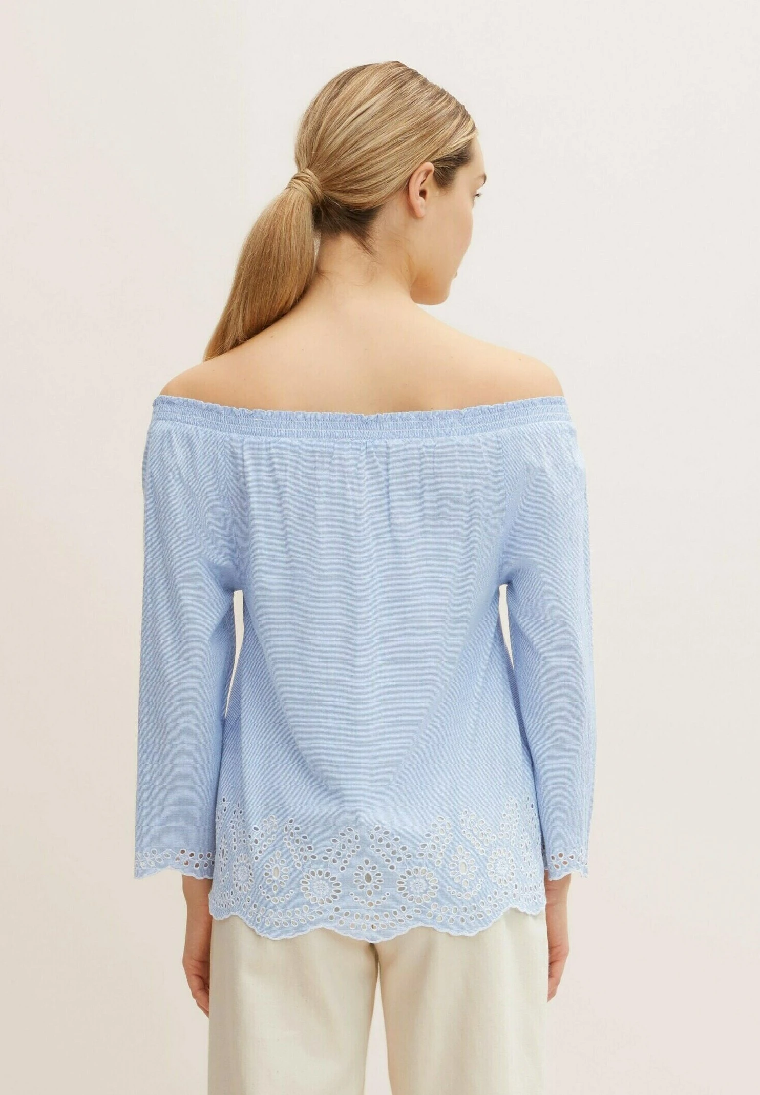 Tom Tailor CamicettaBlue White Stripe Donna Camicie E Bluse TO221E122-K11 5 Tom Tailor CamicettaBlue White Stripe Donna Camicie E Bluse TO221E122-K11 - immagine 3