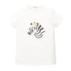 Tom Tailor Mit Pailletten ApplikationT-Shirt Con StampaWhisper White Bambini T-shirt & Top TO223G0TF-A11