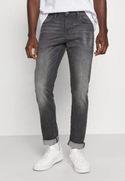 TOM TAILOR Denim Piers Jeans Slim FitUsed Dark Stone Grey Denim Uomo Jeans TO722G0AR-C11