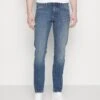 TOM TAILOR Denim LongJeans Slim FitUsed Dark Stone Blue Denim Uomo Jeans TO722G0BO-K13