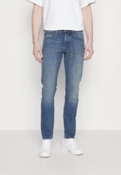 TOM TAILOR Denim LongJeans Slim FitUsed Dark Stone Blue Denim Uomo Jeans TO722G0BO-K13