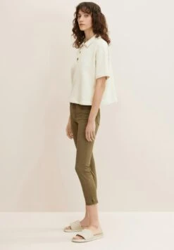 Tom Tailor Jeans Slim FitDry Greyish Olive Donna Jeans TO221N0DT-N11 -Tom Tailor 370c5da13b00496bb37a7081411be4ae