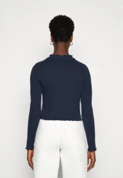 TOM TAILOR Denim MockneckMaglietta A Manica LungaSky Captain Blue Donna T-shirt E Top TO721D0ZK-K11 -Tom Tailor 375e8b1a1f91488985aab277698e7423