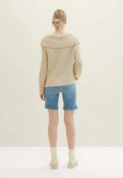 Tom Tailor Alexa- Shorts Di Jeans - Light Stone Wash Denim -Tom Tailor 382ae4d464784a8db90135589eb6eee8