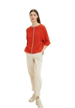 Tom Tailor MaglioneFever Red Donna Maglieria TO221I0TZ-G11 -Tom Tailor 3830a7b104b84883bad0f89fef66c0ad