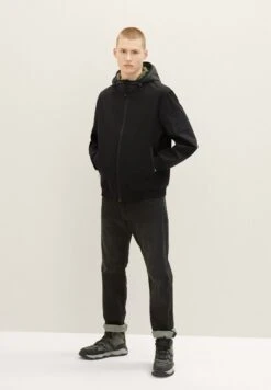 TOM TAILOR Denim Giacca OutdoorBlack Uomo Giacche TO722T083-Q11 -Tom Tailor 3901f7a8c92a4faa801f208930af4e37