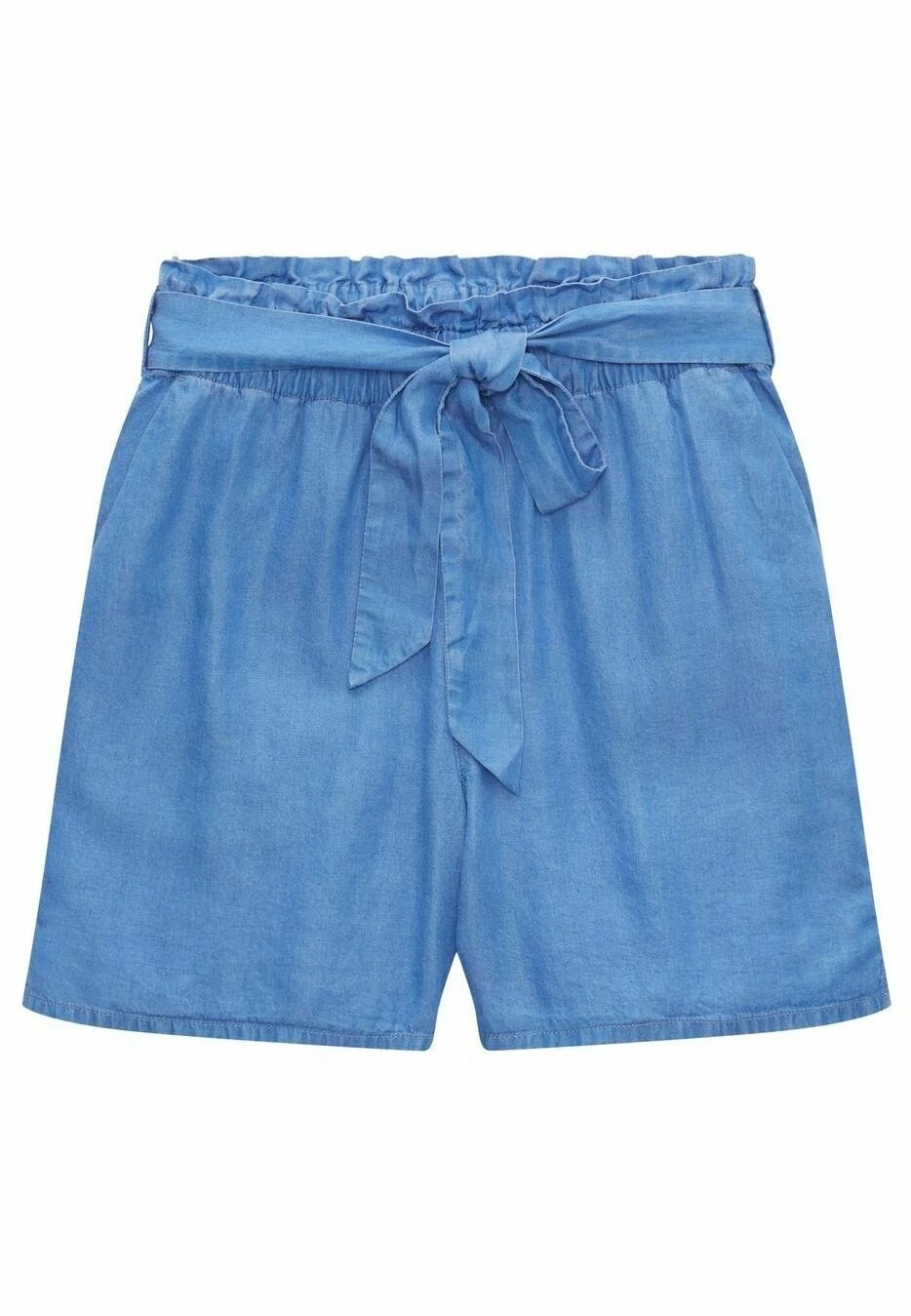 TOM TAILOR Denim Soft Shorts Di JeansBright Mid Blue Chambray Donna Jeans TO721S03V-K11 6 TOM TAILOR Denim Soft Shorts Di JeansBright Mid Blue Chambray Donna Jeans TO721S03V-K11 - immagine 4