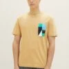 TOM TAILOR Denim T-Shirt Con StampaBrown Rice Uomo T-shirt E Polo TO722O1A5-O11
