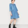 TOM TAILOR Denim Dress With PlacketVestito Di JeansUsed Mid Stone Blue Denim Donna Vestiti TO721C0ER-K11 1 TOM TAILOR Denim Dress With PlacketVestito Di JeansUsed Mid Stone Blue Denim Donna Vestiti TO721C0ER-K11 -Tom Tailor 3a35de9686694950ab14d5ec5afaa49b