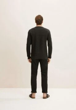 Tom Tailor Basic Strcutred MaglioneBlack Grey Melange Uomo Maglieria TO222Q0NI-C12 -Tom Tailor 3a9ac91d7dc4473c885403f011427bad