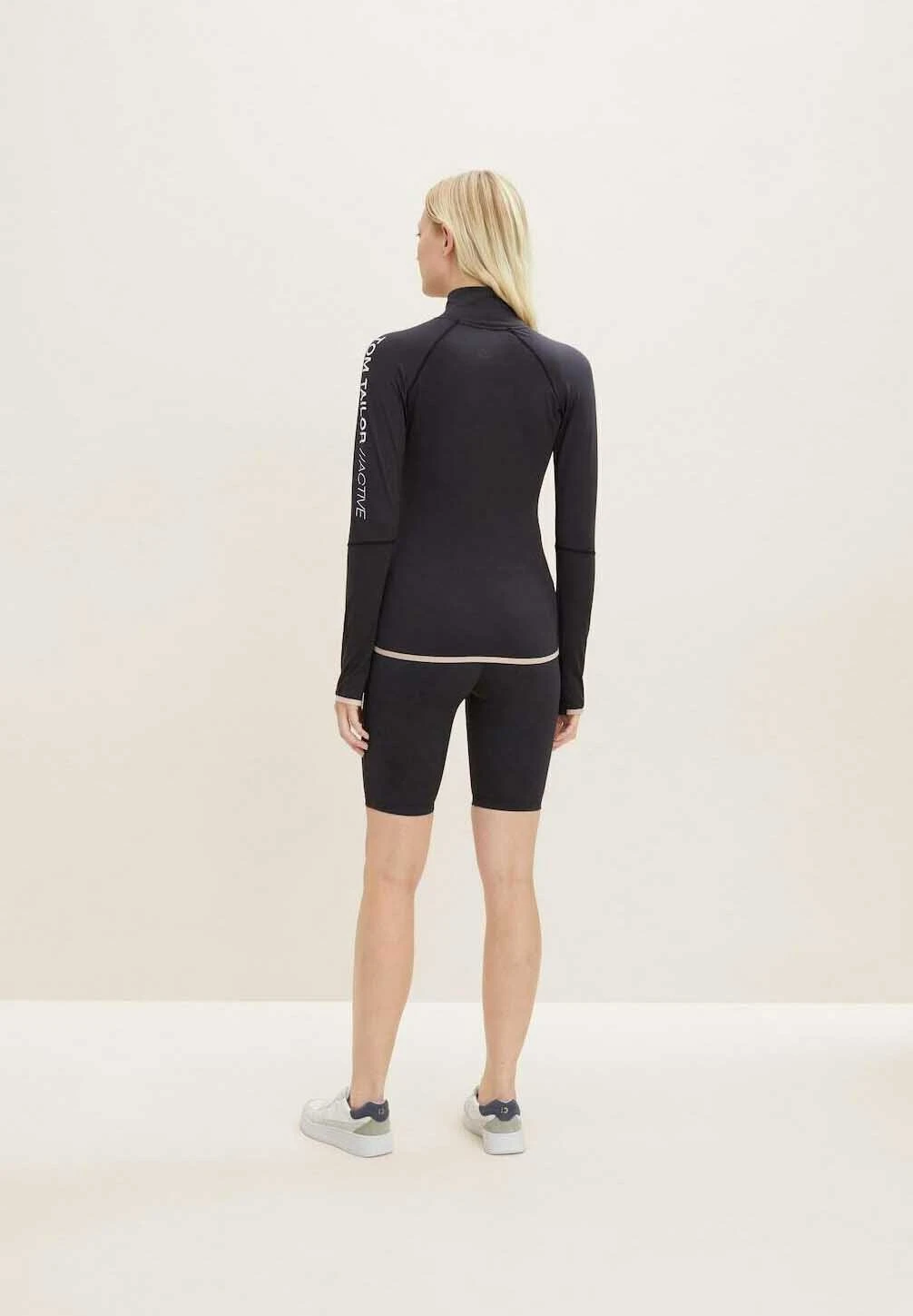 Tom Tailor Active Wear Powerstretch - Giacca Sportiva - Black 5 Tom Tailor Active Wear Powerstretch - Giacca Sportiva - Black - immagine 3