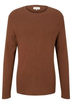 TOM TAILOR Denim Zigzag Structured CrewneckMaglioneLight Wood Brown Uomo Maglieria TO722Q080-O12 -Tom Tailor 3b27236c41ce4972bc3f0413c5a3f363