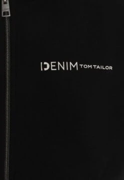 TOM TAILOR Denim Full ZipFelpa Con ZipBlack Uomo Maglieria E Felpe TO722S0GI-Q11 -Tom Tailor 3b301e8aa11f40ec8ac7ca1e1d1819c6