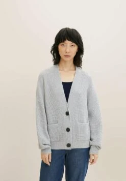 Tom Tailor CardiganConcrete Grey Melange Donna Maglieria TO221I0SU-C11