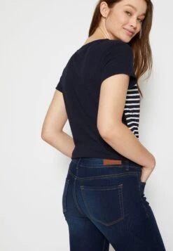TOM TAILOR Denim NelaJeans Skinny FitUsed Dark Stone Blue Donna Jeans TO721N08P-K11 -Tom Tailor 3bca723746c44cdbaba86cc5e237c392