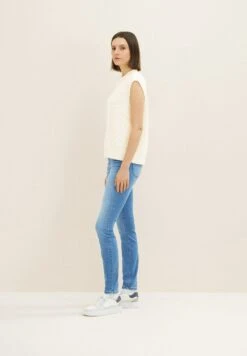 Tom Tailor AlexaJeans Skinny FitMid Stone Wash Denim Donna Jeans TO221N0FD-K11 -Tom Tailor 3c3e0a9e92194215b7d7124adbdb4b4b