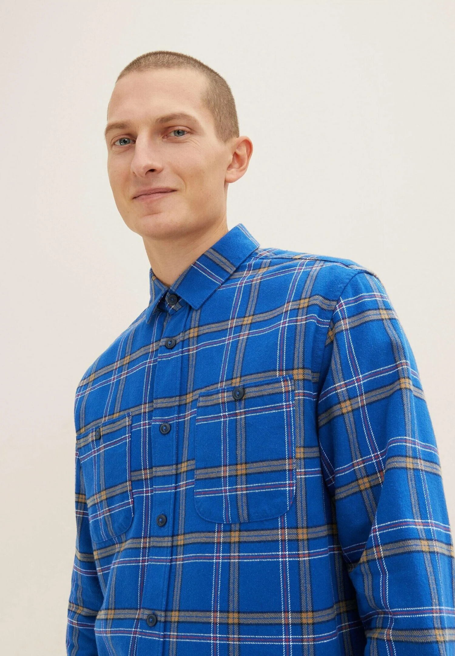 Tom Tailor CamiciaHockey Blue Colorful Check Uomo Camicie TO222D0YV-P11 6 Tom Tailor CamiciaHockey Blue Colorful Check Uomo Camicie TO222D0YV-P11 - immagine 4