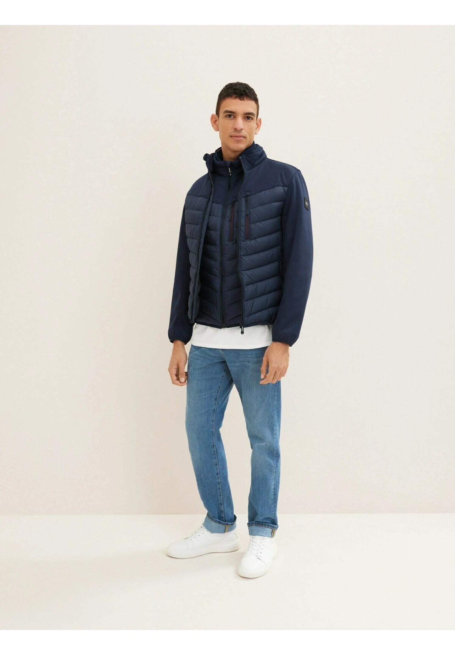 Tom Tailor HybridGiacca Da Mezza StagioneSky Captain Blue Uomo Giacche TO222T0E4-K11 4 Tom Tailor HybridGiacca Da Mezza StagioneSky Captain Blue Uomo Giacche TO222T0E4-K11 - immagine 2