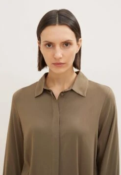 Tom Tailor CamiciaTarmac Khaki Donna Camicie E Bluse TO221E146-N11 -Tom Tailor 3dd09d3f34184340aa12de06931efc04