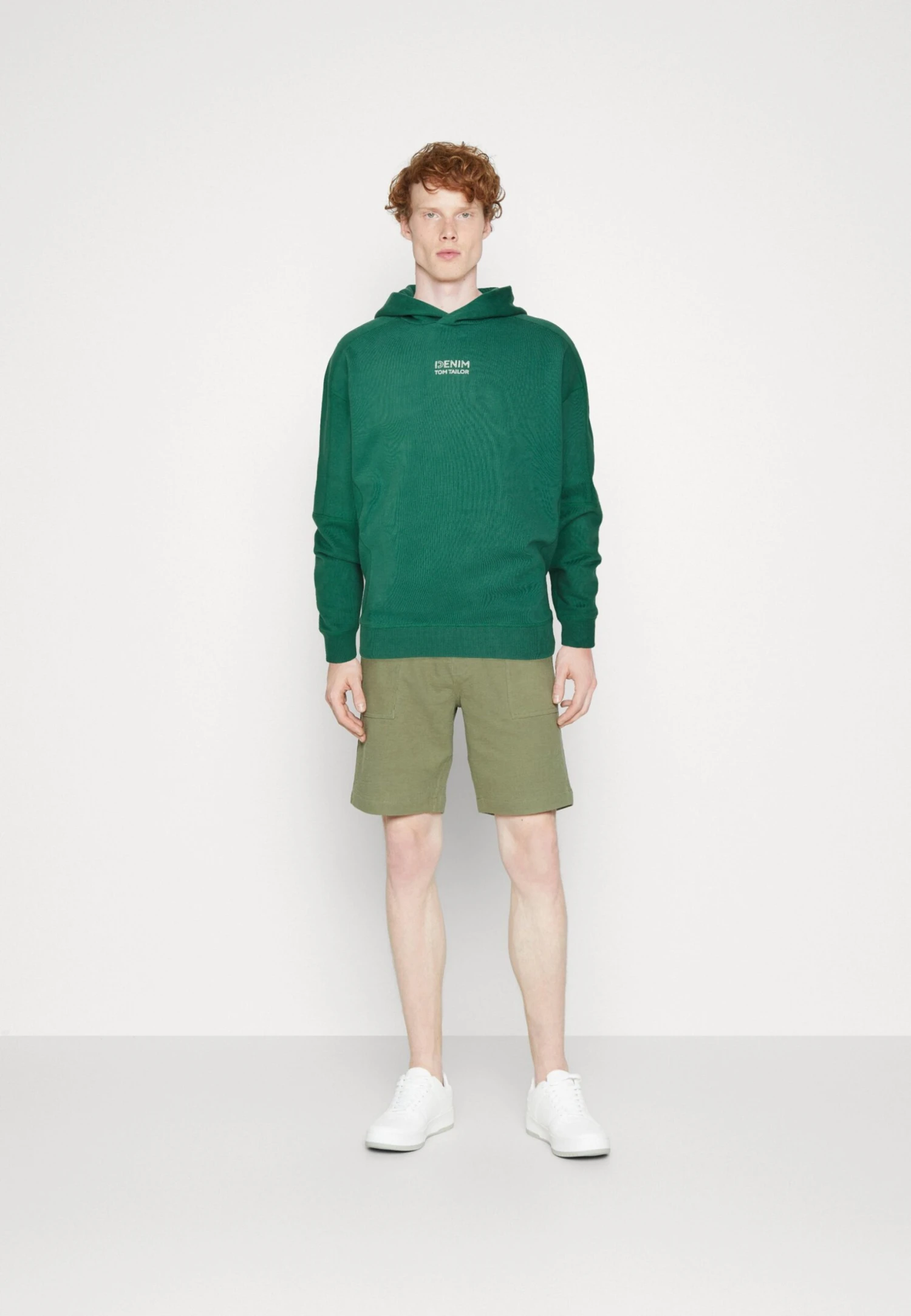 TOM TAILOR Denim FelpaHunter Green Uomo Maglieria E Felpe TO722S0GG-M11 4 TOM TAILOR Denim FelpaHunter Green Uomo Maglieria E Felpe TO722S0GG-M11 - immagine 2