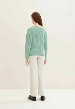 Tom Tailor StructuredMaglioneGreen Bubble Structure Donna Maglieria TO221I0RA-M11 -Tom Tailor 3e2af53f76f24b2985e4a3cdba365e8f