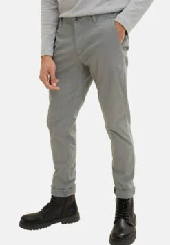 Tom Tailor Slim Cut Chinos - Chino - Castlerock Grey