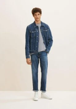 Tom Tailor MarvinJeans A SigarettaUsed Mid Stone Blue Denim Uomo Jeans TO222G06U-K12 -Tom Tailor 3fd07321d36e472cad52221d33e8d6e2