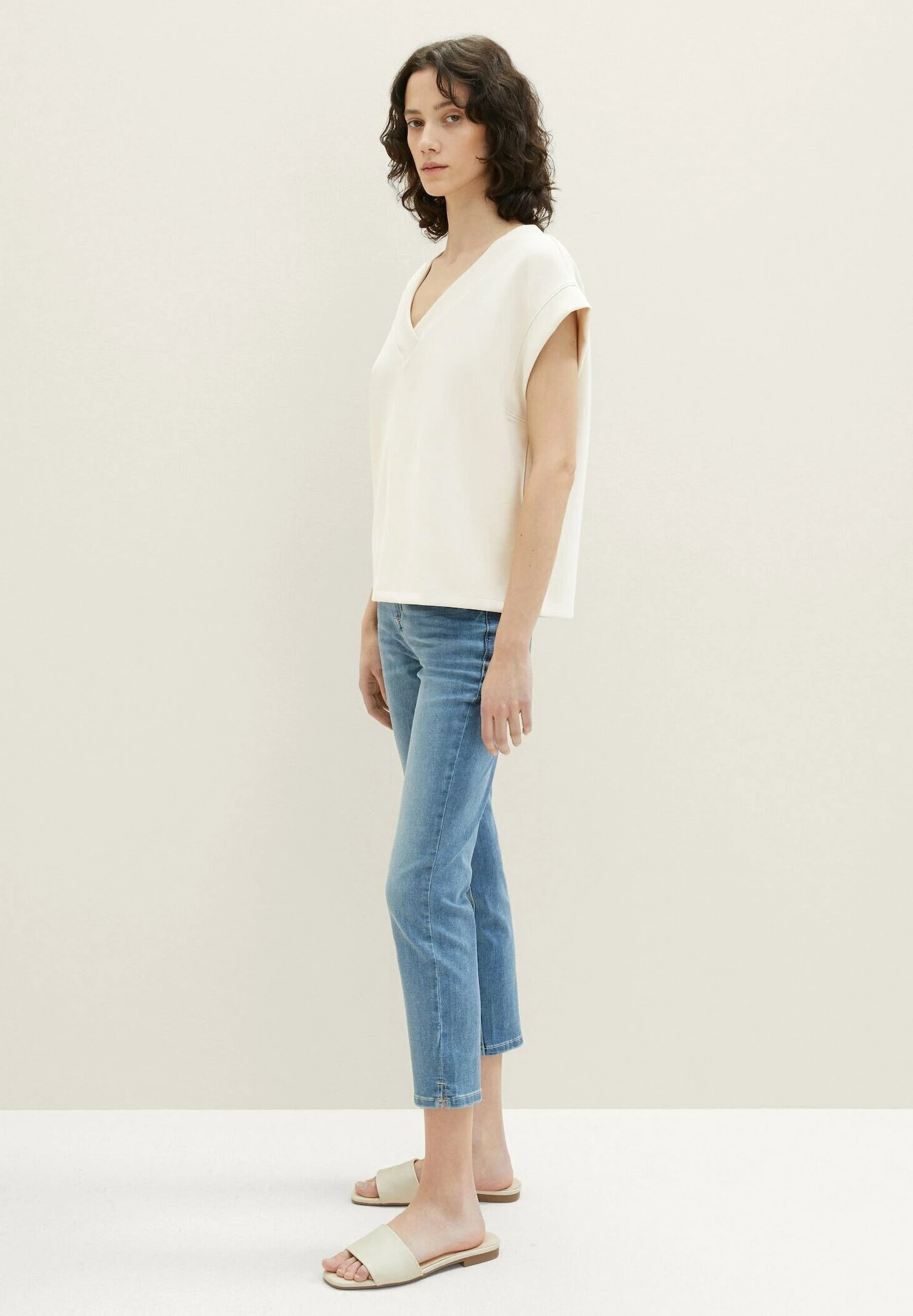 Tom Tailor Alexa Jeans - Jeans Slim Fit - Light Stone Wash Denim 8 Tom Tailor Alexa Jeans - Jeans Slim Fit - Light Stone Wash Denim - immagine 6