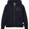 Tom Tailor Melange OptikFelpa Con ZipSky Captain Blue Bambini Pullover & Cardigan TO224K0HE-K11