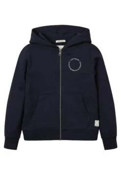 Tom Tailor Melange OptikFelpa Con ZipSky Captain Blue Bambini Pullover & Cardigan TO224K0HE-K11