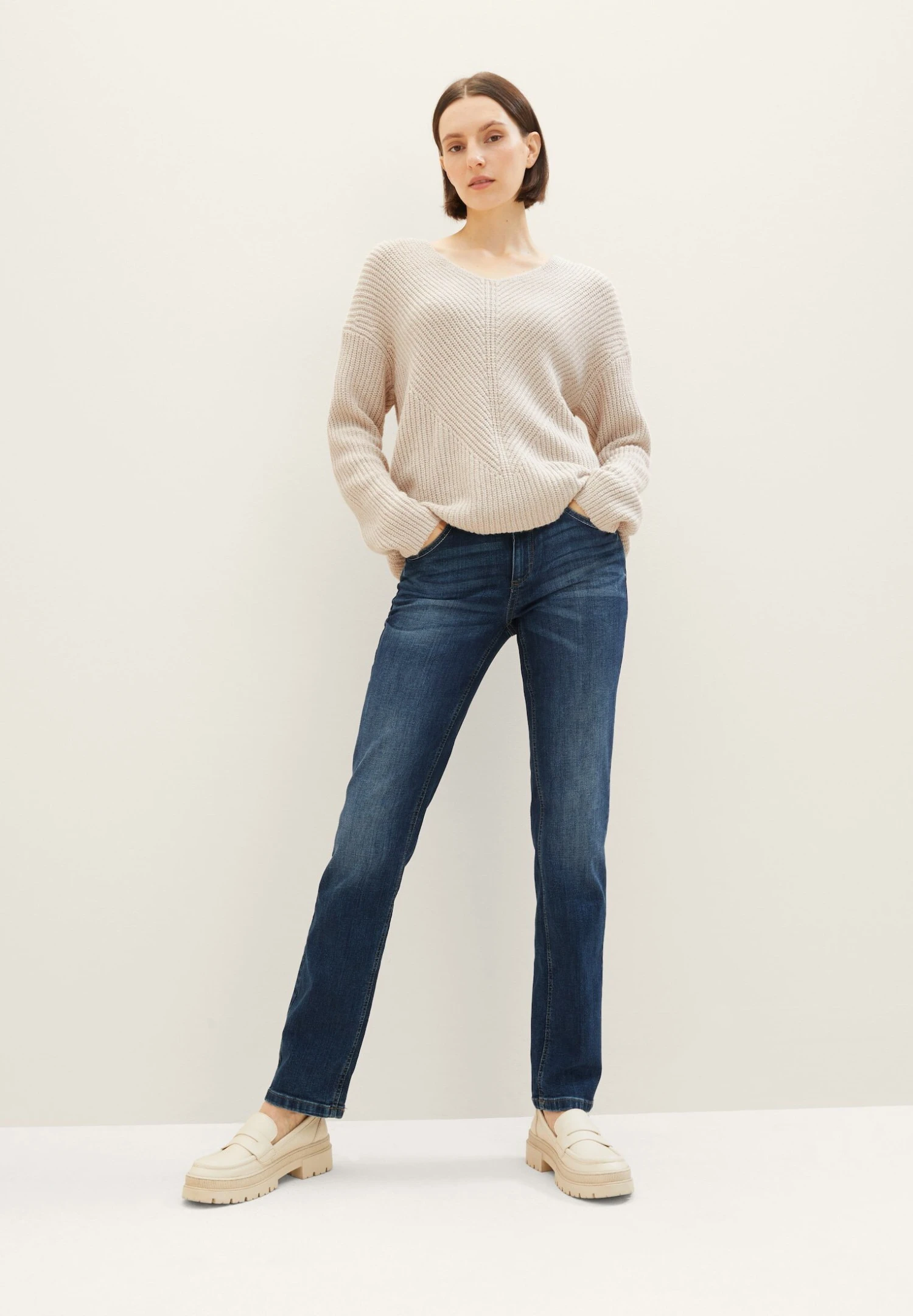 Tom Tailor AlexaJeans A SigarettaMid Stone Wash Denim Blue Donna Jeans TO221N06L-K11 3 Tom Tailor AlexaJeans A SigarettaMid Stone Wash Denim Blue Donna Jeans TO221N06L-K11