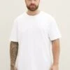 Tom Tailor Plus Im Doppelpack - T-Shirt Basic - White