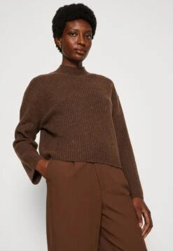 TOM TAILOR Denim Mock NeckMaglioneRoasted Coffee Brown Melange Donna Maglieria TO721I0L5-O11 -Tom Tailor 4281a711868d47e792de7b449f6a7b57