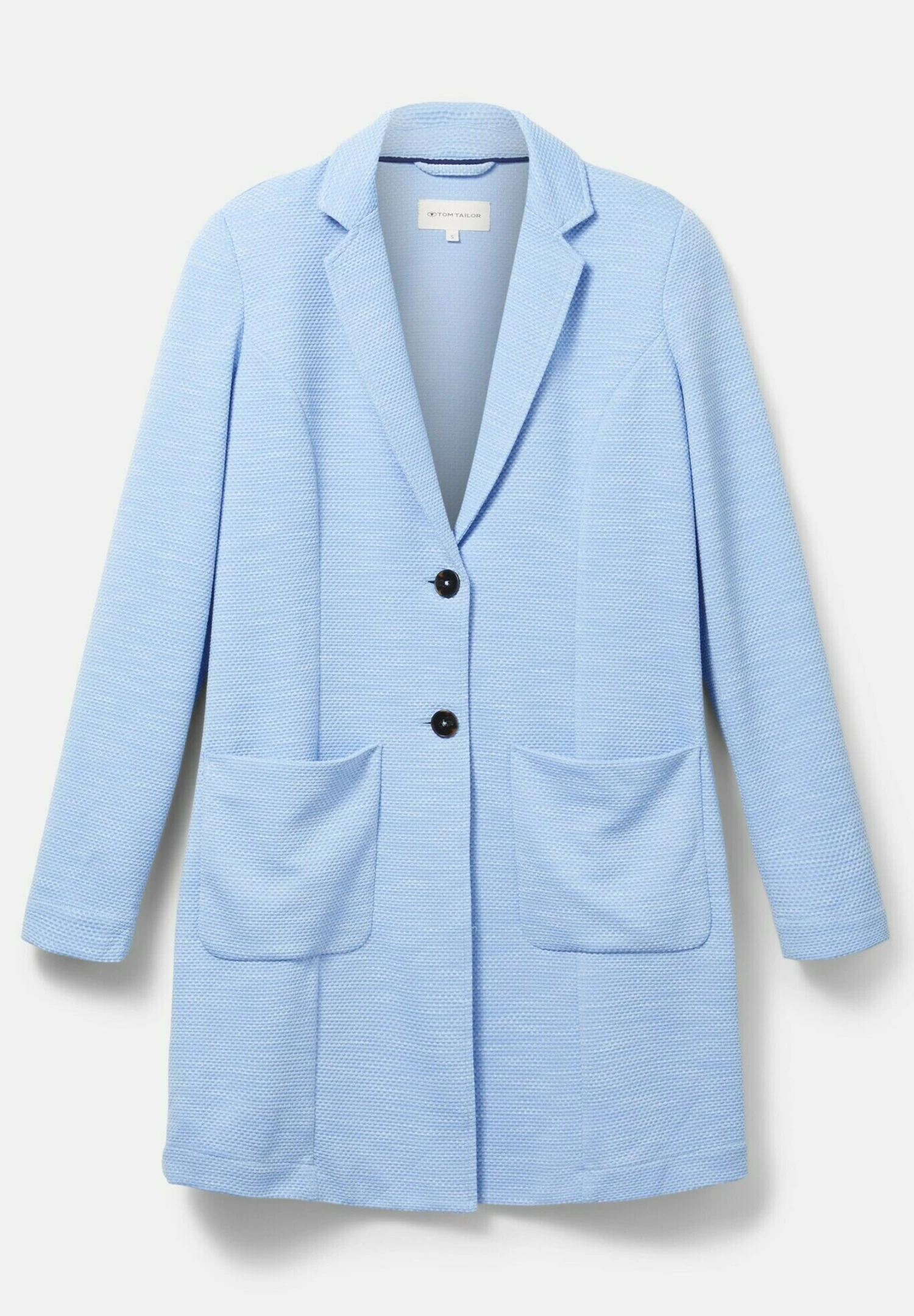 Tom Tailor ÜbergangsCappotto CortoDreamy Blue Melange Donna Giacche E Blazer TO221U08L-K11 10 Tom Tailor ÜbergangsCappotto CortoDreamy Blue Melange Donna Giacche E Blazer TO221U08L-K11 - immagine 8