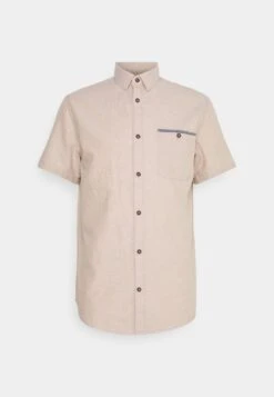 Tom Tailor Chambray ShirtCamiciaDesert Fawn/White Chambray Uomo Camicie TO222D0Z4-B11