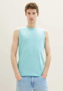 Tom Tailor Basic TankTopBlue Tibetan Stone Uomo T-shirt E Polo TO222O1BA-M11