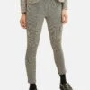 Tom Tailor Mit TeilungsnähtenPantaloniTarmac Beige Ck Check Design Donna Pantaloni TO221A0HV-C11 -Tom Tailor 4341f14b27584cd78aec4466c830d47c