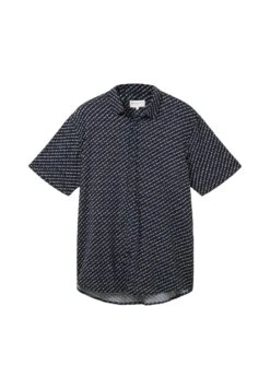 TOM TAILOR Denim Gemustertes - Camicia - Wording Laser Print -Tom Tailor 437e966bfc964812997b150bde783488