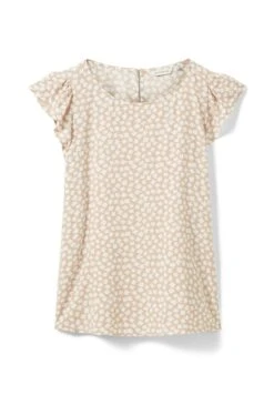 Tom Tailor Mit Allover Print CamicettaBeige Geometric Design Donna Camicie E Bluse TO221E132-B11 -Tom Tailor 439276e16eca4eae9c90e02df394813c