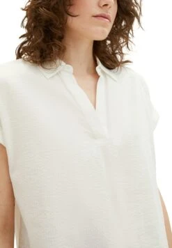 Tom Tailor StrukturierteCamicettaWhisper White Donna Camicie E Bluse TO221E168-A11 12 Tom Tailor StrukturierteCamicettaWhisper White Donna Camicie E Bluse TO221E168-A11 -Tom Tailor 453d52c37a7b4796939baa48eaf48408