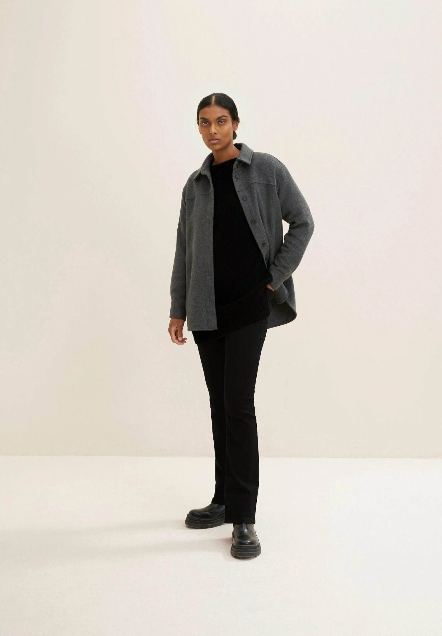 Tom Tailor Langer Mit StrMaglioneDeep Black Donna Maglieria TO221I0T0-Q11 4 Tom Tailor Langer Mit StrMaglioneDeep Black Donna Maglieria TO221I0T0-Q11 - immagine 2