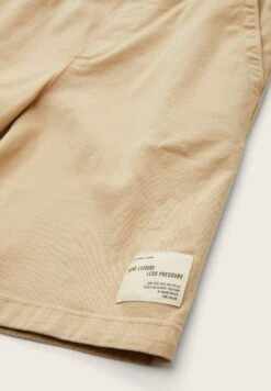 Tom Tailor Shorts - Cream Toffee -Tom Tailor 45c78294f3d3433abac4e2613a71b1ff