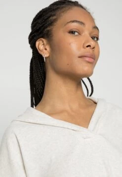 TOM TAILOR Denim Cosy V-Neck HoodieFelpa Con CappuccioLight Cashew Melange Donna Felpe TO721J0BY-A11 -Tom Tailor 47d67f518ef84a54b7ed1ee38ba48dd5